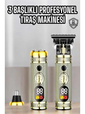 Profesyonel Saç Sakal ve Vücut Tıraşına Uygun Sıfır Sinek Kaydı Tıraş