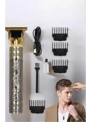 Profesyonel Şarjlı Saç ve Sakal Şekillendirici Çizik Tıraş Makinesi