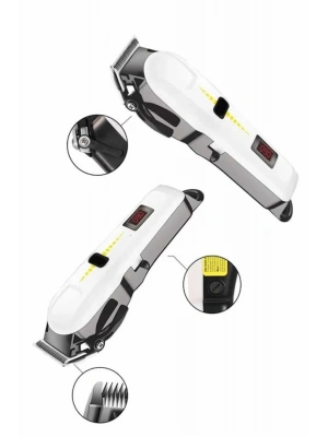 Profesyonel Şarjlı Tıraş Makinesi Turbo Kablosuz Saç Kesme Makinesi