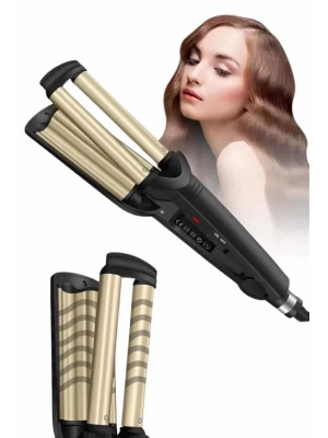 Profesyonel Seramik Kaplama Saç Şekillendirici Wag Maşa Isı Ayarlı