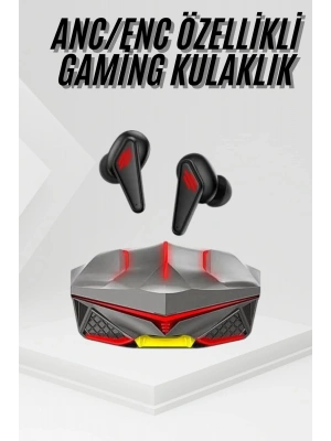 Profesyonel TWS Işıklı Kablosuz Bluetooth Kulaklık Oyuncu Kulaklığı