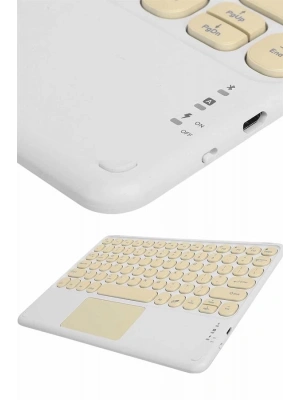 Profesyonel Wifi Q Klavye Bluetooth Klavye Touchpad 10.8 Inç