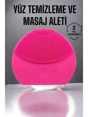 Profesyonel Yüz Temizleme Masaj Aleti Su Geçirmez, Kablosuz Şarj Özellikli Kolay Temizlenebilir