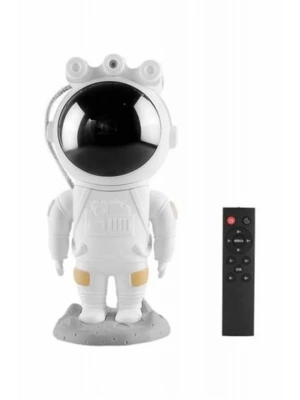 Projeksiyon Astronot Lamba Speaker Sevimli Astronot Bluetooth Hoparlör