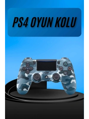 PS4 Joystick Oyun Kolu Titreşimli Uzun Pil Ömrü USB Şarj Kablolu