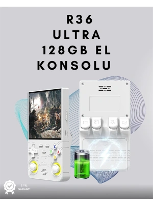 R36 Ultra Retro Oyun Konsolu – RGB Destekli, Çoklu Platform, Kaydet/Yükle Özellikli