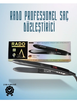 Rado RD-446 Seyahat Dostu Saç Düzleştirici – Güvenlik Kilidi ve Taşınabilir Tasarım