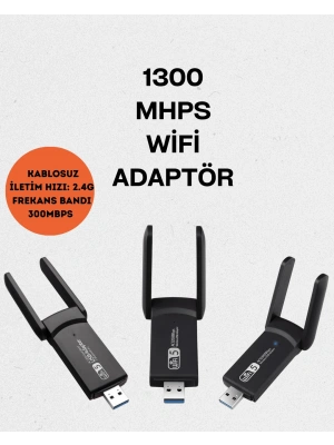 Realtek Chipsetli 5G Destekli Yüksek Hızlı Ağ Adaptörü