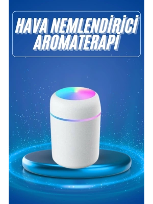 Rgb Işıklı Ulrasonik Ledli Hava Nemlendirici Buhar Makinesi Buhardanlık