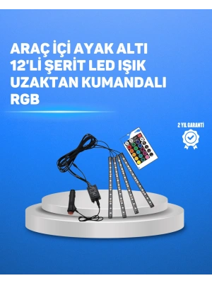 RGB LED Şerit Aydınlatma – Kolay Kurulumlu