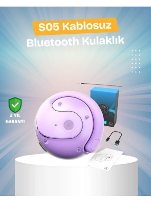 S05 Kulak İçi Kulaklık – Değiştirilebilir Silikon Uçlu Ergonomik Tasarım