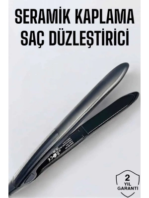 Saç Düzleştirici Led Ekranlı Isı Ayarlı Seramik Kaplama Profesyonel