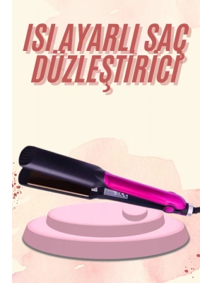 Saç Düzleştirici Seramik Kaplama Yüksek Isı Ayarlı Profesyonel 4 Kademeli 220 Decere