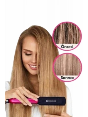 Saç Düzleştirici Seramik Kaplama Yüksek Isı Ayarlı Profesyonel 4 Kademeli 220 Decere