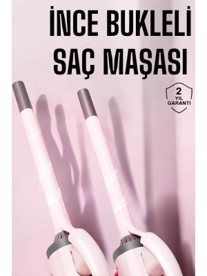 Saç Maşası 10MM İnce Bukle Taşınabilir Saç Kıvırma Çubuğu