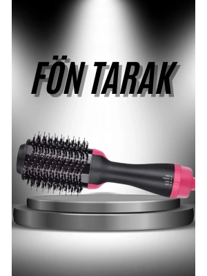 Saç Şekillendirici Ve Saç Düzleştirici Fön Tarağı Tarak Fırça 1200w Saç Kurutma