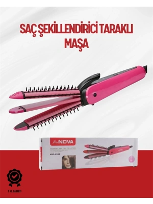 Saçı Sabitleyen Çok Fonksiyonlu Saç Maşası