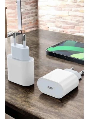 Şarj Aleti İOS 15/15 Pro Max Uyumlu Şarj Adaptörü ve Kablosu