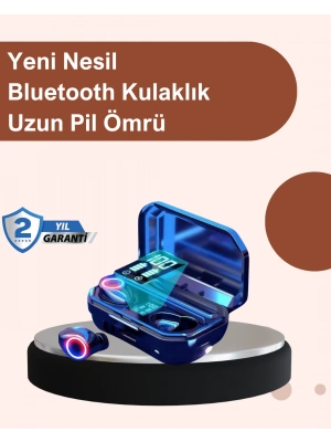 Şarj Kutulu TWS Kulaklık – Otomatik Eşleşme ve Hızlı Şarj