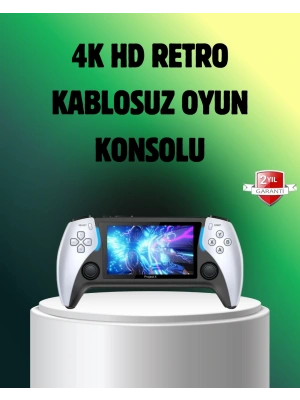 Şarjlı 4 Saat Oyun Süreli TV Bağlantılı Retro Oyun Konsolu