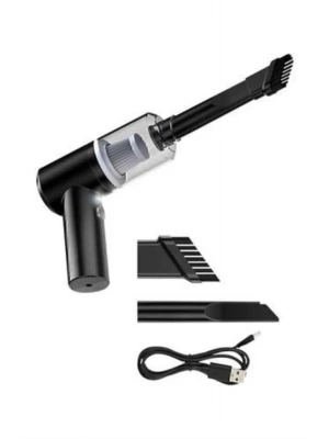 Şarjlı Çok Fonksiyonlu El Süpürgesi Mini Vakumlu Araç Süpürgesi