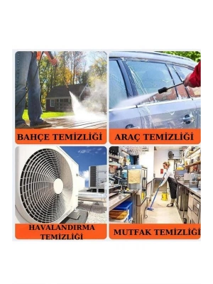Şarjlı Ve Yüksek Basınçlı Oto Yıkama Makinesi Ve Sulama Tabancası Bahçe Yıkama Makinesi