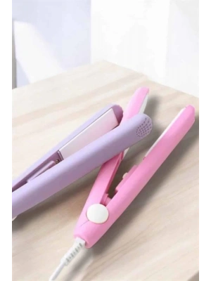 Seramik Kaplama Taşınabilir Mini Saç Düzleştirici Seyahat Dostu Tasarım