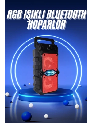 Ses Bombası Kablosuz Bluetooth Hoparlör Çift Çıkışlı Yüksek Ses Kaliteli Hoparlör