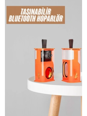 Ses Bombası Mini Işıklı Taşınabilir Bluetooth Speaker Hoparlör