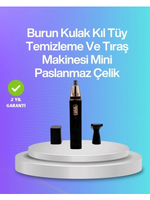 Sessiz çalışan tüy düzeltici burun ve kulak makinesi