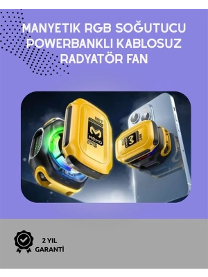 Sessiz Çalışan Yarı İletken Telefon Soğutucu | iOS ve Android Uyumlu | 10W Güç