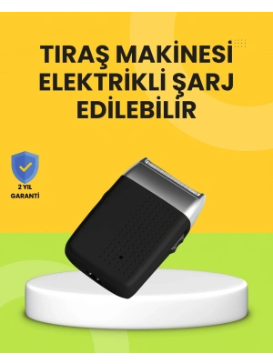 Sessiz, Güçlü ve Şık: Erkeklere Özel Şarjlı Tıraş Makinesi