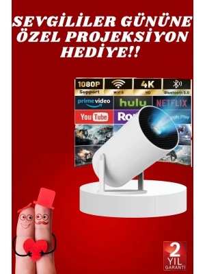 Sevgiliye Özel Hediye Ayaklı Sinema Projektörü Projeksiyon