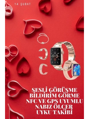 Sevgiliye Özel Yeni Nesil Akıllı Saat Çiftlere Özel Kampanya Çift Saatleri