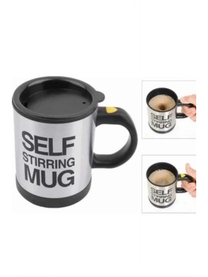 Sıcak Tutan Termos Bardak Kendi Kendini Karıştıran Mikser Kupa