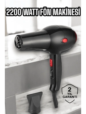 Soğuk ve Sıcak Üfleme Özellikli AC Motorlu Saç Kurutma Makinesi
