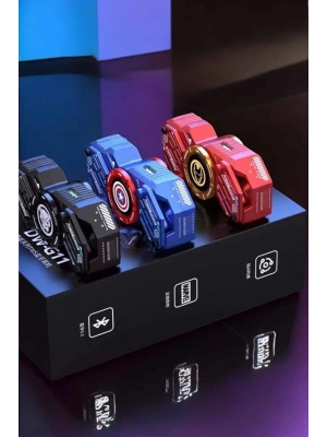 Stres Çarklı Bluetooth Kulaklık Kablosuz Kırmızı Yüksek Ses Kaliteli