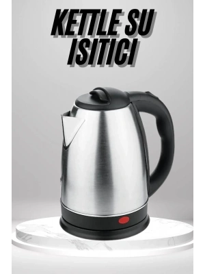 Su Isıtıcı 220 - 240 V Paslanmaz Çelik Kettle Uzun Ömürlü 2000 Watt