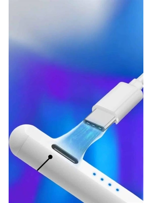 Tablet Kalemi Stylus Pen Dokunmatik Kalem Android Ve İOS Uyumlu Şarjlı