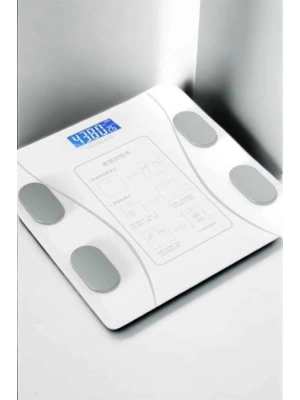 Tartı Baskül Dijital Elektronik Tartı Vücut Analiz Wifi Akıllı Yağ Ölçer