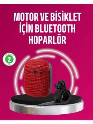 Taşınabilir Bluetooth Hoparlör Suya Dayanıklı Kumaş Kaplama