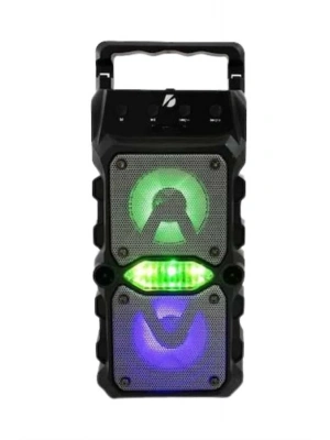 Taşınabilir Kablosuz Bluetooth Hoparlör Uzun Pil Ömrü Led Işıklı