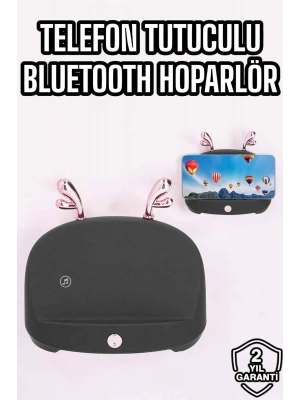 Telefon Tutuculu Akıllı Hoparlör Yüksek Ses Kaliteli Hoparlör