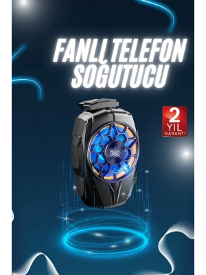 Telefonu Soğutma Fanı Radyatör Mobil Cihazlara Uyumlu Soğutucu