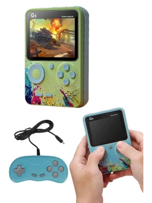 Televizyona Bağlanan Çift Joystick Taşınabilir Klasik Retro Oyunlu