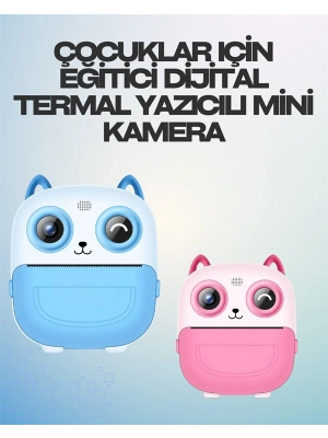 Termal Yazıcılı Dijital Kamera – USB Şarjlı, HD Video Destekli