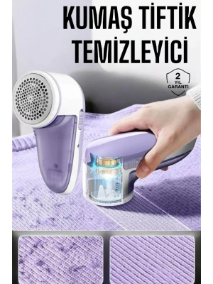 Tiftik Temizleme Makinesi USB Şarjlı Tüy Toplayıcı Kablosuz