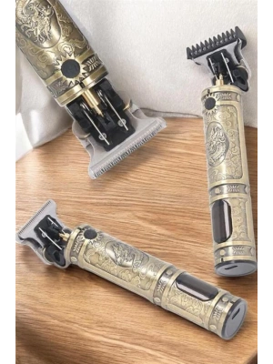 Tıraş Makinesi Çizik Tıraş Paslanmaz Çelik Uzun Ömürlü Şarjlı