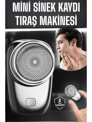 Tıraş Makinesi Mini Sıfır Sakal Yanak Tıraş Makinesi USB Şarjlı