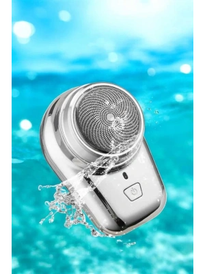 Tıraş Makinesi Mini Sıfır Sakal Yanak Tıraş Makinesi USB Şarjlı